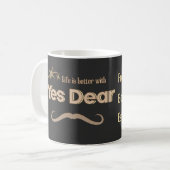 Yes Dear –Personalized Marriage Mug (Customizable) Koffiemok (Voorkant links)