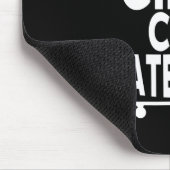 Yes Girls Can Skateboard - Funny Skateboarding Muismat (Hoek)