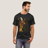 Yes I Can Drive A Stick Fall Halloween Soky Witch  T-shirt (Voorkant volledig)