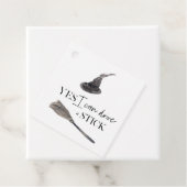 Yes I Can Drive A Stick Fun | Happy Halloween Bedankjes Labels (In situ)