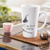 Yes I Can Drive A Stick Fun | Happy Halloween Latte Mok