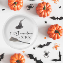Yes I Can Drive A Stick Fun | Happy Halloween