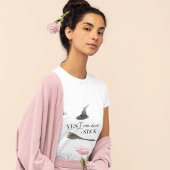 Yes I Can Drive A Stick Fun | Happy Halloween T-shirt