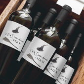 Yes I Can Drive A Stick Fun | Happy Halloween Wijn Etiket