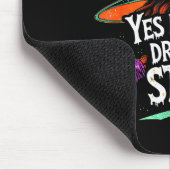 Yes I Can Drive A Stick Funny Halloween Witch Gift Muismat (Hoek)
