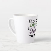 Yes I Can Drive A Stick Latte Mok (Linkerhoek)