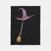 Yes I Can Drive A Stick Soky Witch Funny Halloween Fleece Deken (Voorkant)