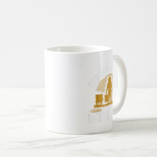 Yes I Do Have A Retirement Plan Keeng Bee Keeper C Koffiemok (Voorkant rechts)