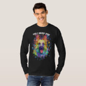 Yes I Herd You German Shepherd Animal Pun Shepard T-shirt (Voorkant volledig)