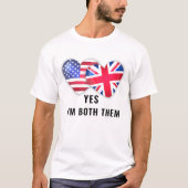 Yes, I’m Both – Citizenship Day  T-shirt (Voorkant)