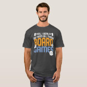 Yes I Need Allhese Board Games friends gift retro T-shirt (Voorkant volledig)