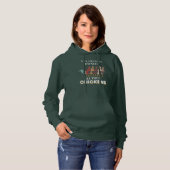 Yes I Really Do Need All These Chickens Funny Hoodie (Voorkant volledig)