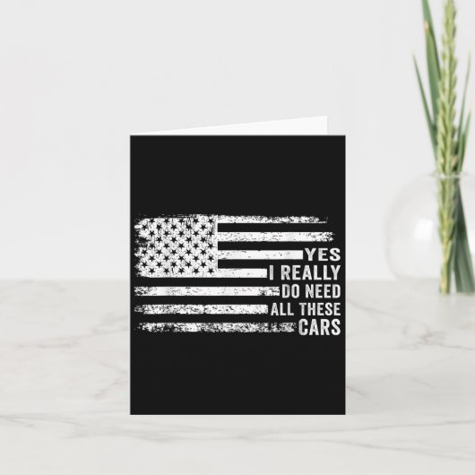 Yes I Really Do Need All These Funny Garage Mechan Kaart (Voorkant)