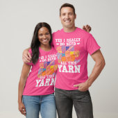 Yes I Really Do Need All This Yarn - Knitting Croc T-shirt (Unisex)