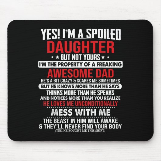 Yes I'm A Siled Daughter But Not Yours Of A Freaki Muismat (Voorkant)