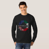 Yes I'm Both Of Them Half American Half Mexican DN T-shirt (Voorkant volledig)