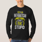 Yes, I'm Mathematician T-shirt (Voorkant)