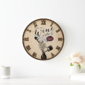Yes It's Wine O'Clock Grote Klok (Huis)