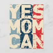 Yes Mom Can Briefkaart (Voorkant)