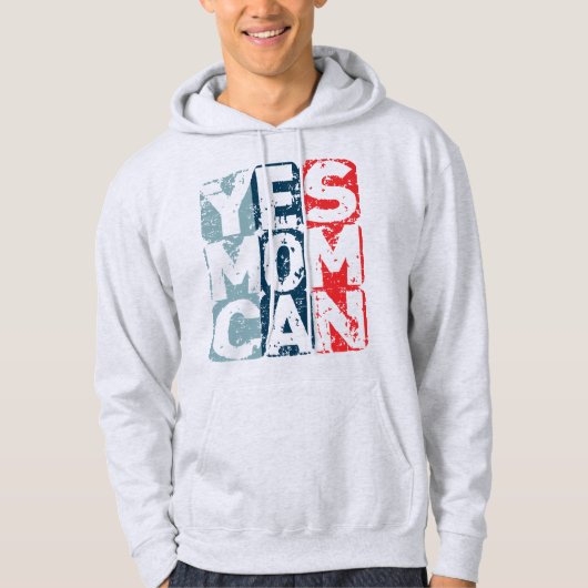 Yes Mom Can Hoodie (Voorkant)