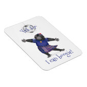 Yes sir, I can boogie gorilla football magnet Magneet (Rechterzijde)