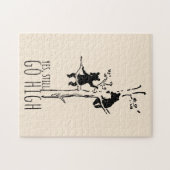 Yes, Still Go High Climbing Bears Inspirational Legpuzzel (Horizontaal)
