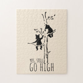 Yes, Still Go High Climbing Bears Inspirational Legpuzzel