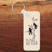 Yes, Still Go High Climbing Bears Inspirational Sleutelhanger (Voorkant)