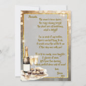 Yes to the Dress Invitation Kaart (Achterkant)