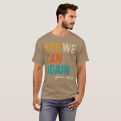 Yes We Can Again Obama For 2028 48th President T-shirt (Voorkant volledig)