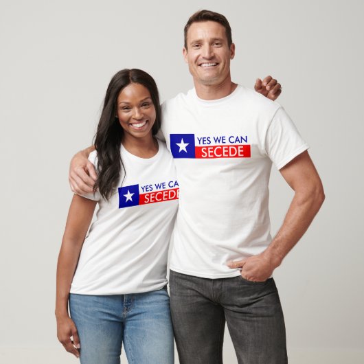 Yes We Can Secede T-shirt (Unisex)