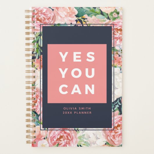 Yes You Can | Gepersonaliseerd Planner (Voorkant)