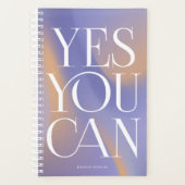 Yes You Can Personalized Gradient Planner (Voorkant)