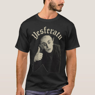 Yesferatu Grappige Vampier Parodie Meme Halloween  T-shirt
