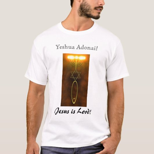 Yeshua Adonai! T-shirt (Voorkant)
