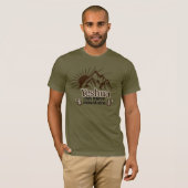 "Yeshua Beweegt Bergen" T-Shirt (Voorkant volledig)