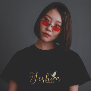 Yeshua bijbel vers Christelijk trendy T-shirt