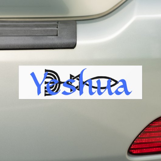 Yeshua Bumpersticker (Op auto)