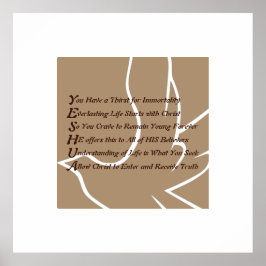 Yeshua Christelijk Poster