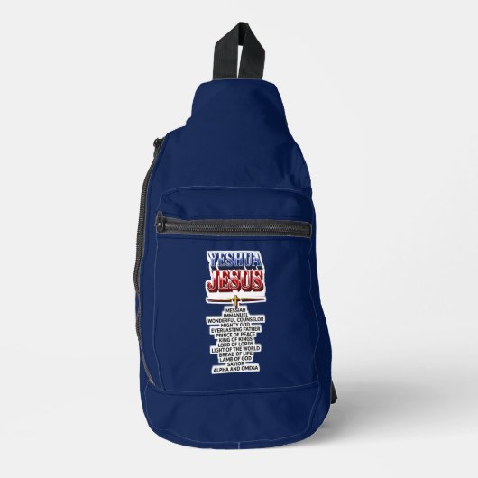 YESHUA - CHRISTUS SLING BAG (Voorkant)