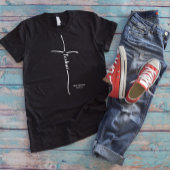 Yeshua Cross Messianic Believer Torah Hebreeuws Tri-Blend Shirt