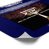 Yeshua de boom van het leven poster (Hoek)
