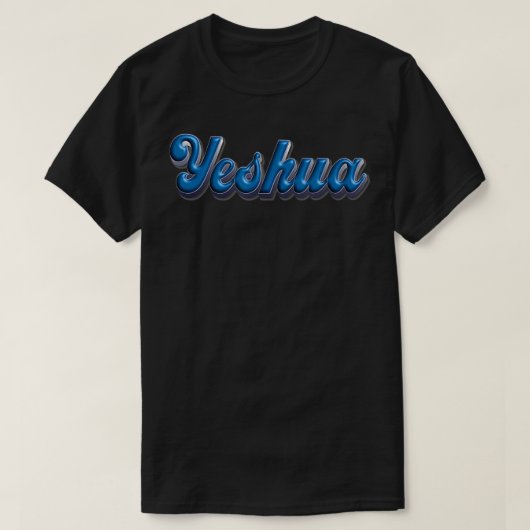 Yeshua de Messiah Messianic Shabbat T-shirt (Design voorkant)