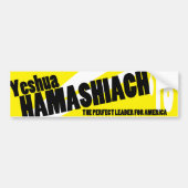 Yeshua Hamashiach Bumpersticker (Voorkant)