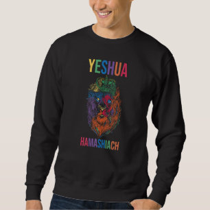 Yeshua Hamashiach Jezus Christus in het Hebreeuws  Trui
