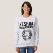 YESHUA HAMASHIACH, Jezus Messias Leeuw T-shirts (Voorkant volledig)