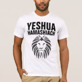 YESHUA HAMASHIACH, Leeuw van Juda T-shirts (Voorkant)