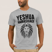 YESHUA HAMASHIACH, Messianische joodse T-shirts (Voorkant)