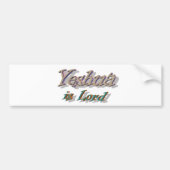 Yeshua is Lord Bumpersticker (Voorkant)