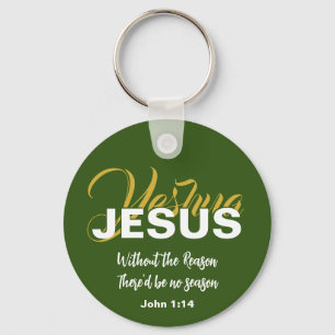 YESHUA JESUS Christelijke Kerstmis Sleutelhanger